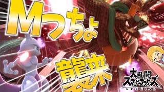 【スマブラSP】スプラ界からの刺客！？銃人塗色のMっちょさんとコラボ！！【ゆっくり実況】