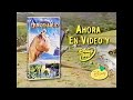 Comercial Película DINOSAURIO 2000 VHS Y DVD Tarjeta Viaje Walt Disney World