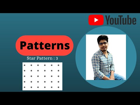 Pattern 3 Solution Video Java Foundation Course Star Pattern Solution Pattern Printing