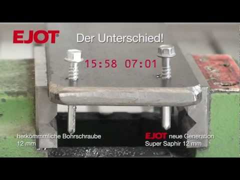 EJOT Bohrschraube Super Saphir Produktvideo