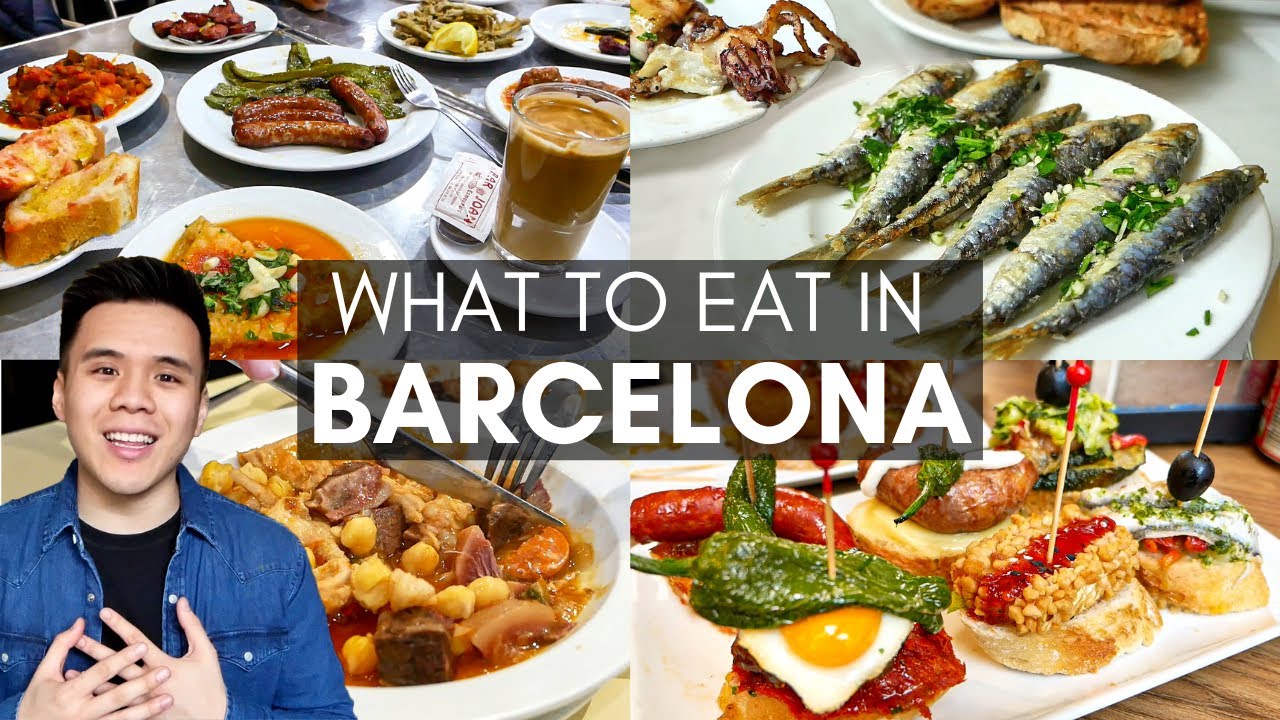 TOP 10 RESTAURANTS IN BARCELONA! | Barcelona Food Guide!