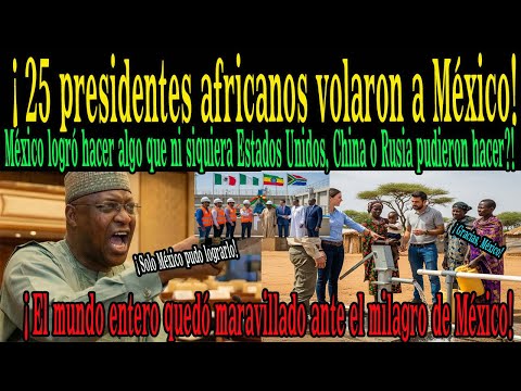 ¡El mundo entero quedó asombrado! ¡México salvó a 68 millones de personas en África!
