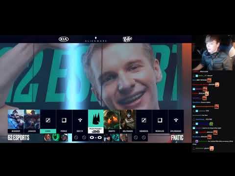 LS live-views G2 vs FNC - Playoffs Finals Game 1 - LEC Summer 2020 - Feat. Shrimp and Heokong