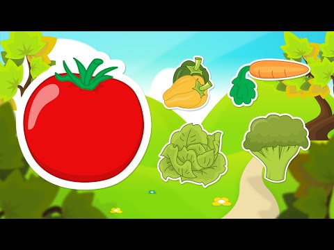 Learn Vegetables in Arabic for Kids - تعليم أسماء الخضروات للاطفال باللغة العربية هنا hana