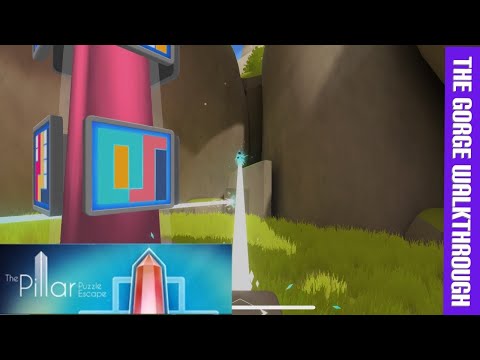 The Pillar: Puzzle Escape | The Gorge | Full Walkthrough 70% High Score 🧩