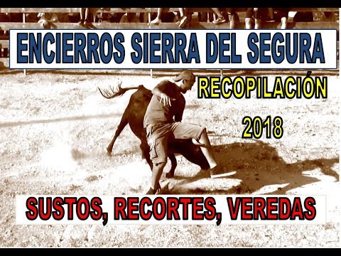 SUSTOS, Encierros, RECOPILACIÓN 2018 Sierra del Segura