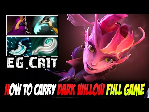 EG.Cr1t- [Dark Willow] How to Counter Secret.Ace Chaos Knight | Full Game