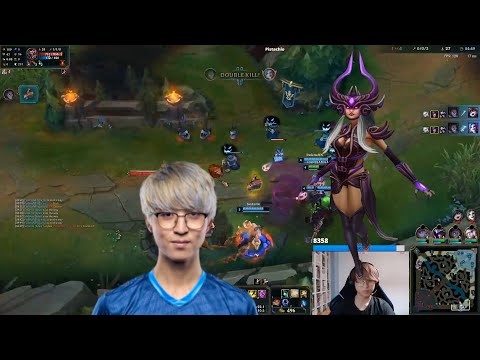 TL Hans Sama stomping lane as Syndra