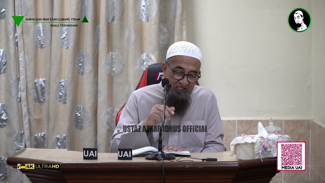 🟡 Koleksi Kuliah Ustaz Azhar Idrus | Surau Hajjah Wan Esah, Kg. Seberang Baroh, Terengganu | 4K