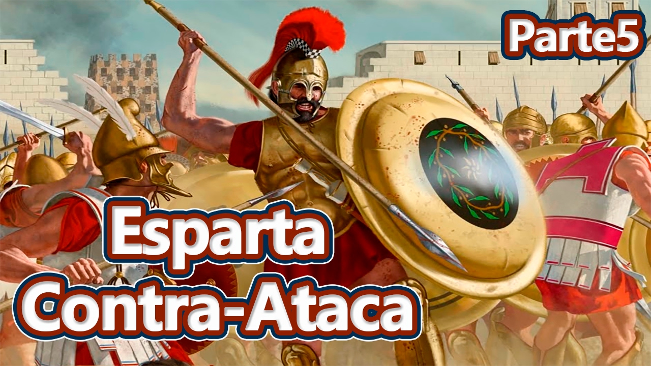 Esparta Contra-Ataca: Guerra do Peloponeso Parte5 - História Antiga #18 - Foca na História