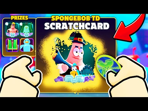 SpongeBob TD, But I Added SCRATCHCARDS..