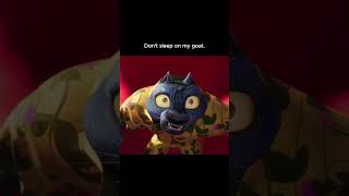 He’s got that  ̶d̶o̶g̶ goat in him.