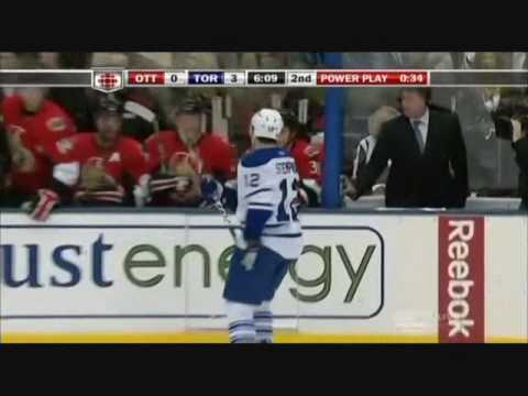 Lee Stempniak with a great penalty kill shift (Feb. 6th, 2010)