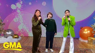 Gloria, Sasha and Emily Estefan preview &#39;Estefan Family Christmas&#39;