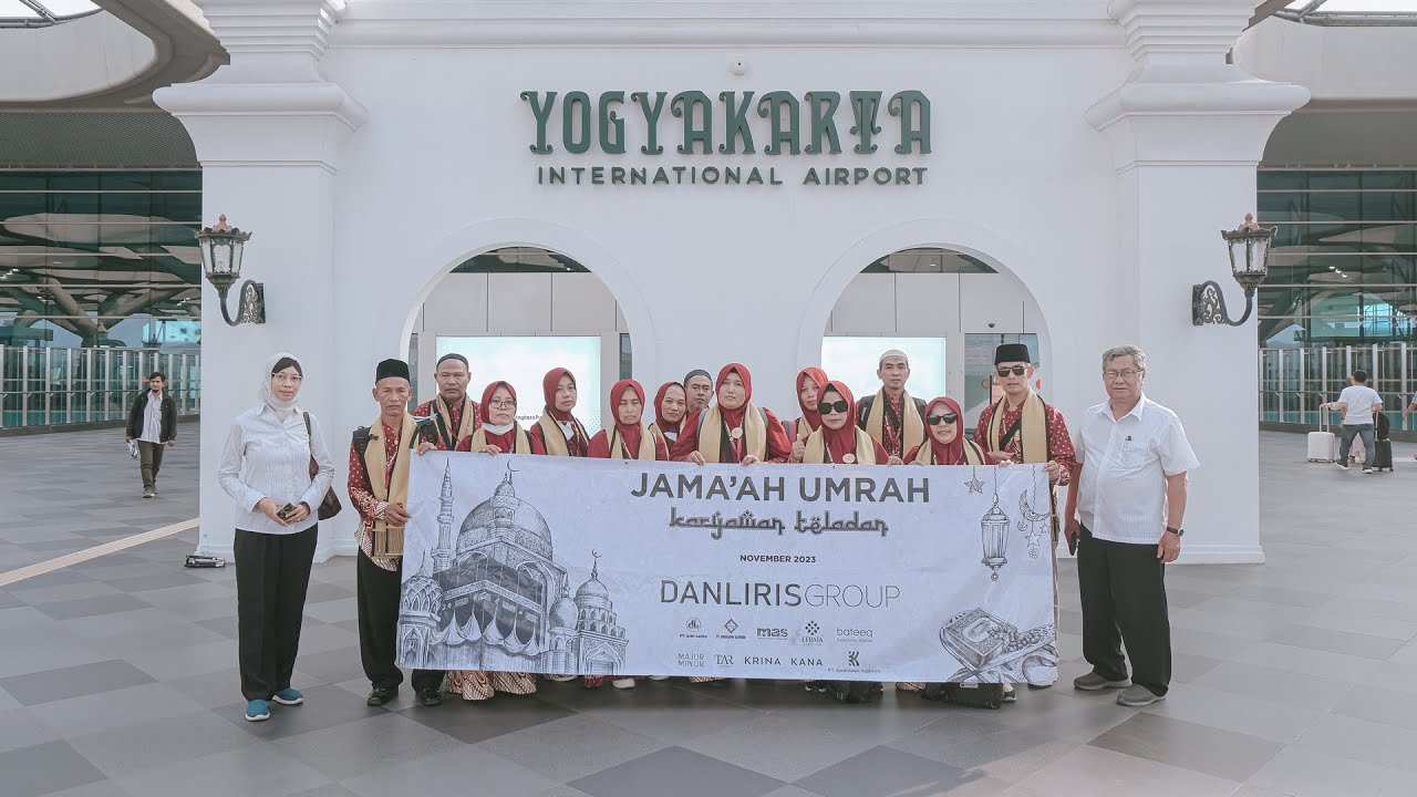 Perjalanan Spiritual: Danliris Group Memberangkatkan 10 Karyawan Teladan ke Tanah Suci Mekkah