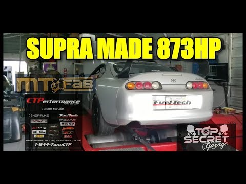 873HP SUPRA VVTI FINALLY FINISHED. CT PERFORMANCE- MT FABRICATIONS