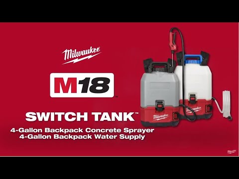 SWITCH TANK™ 15L Backpack Water Supply w/ Powered Base