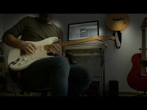 In style of Steve Lukather