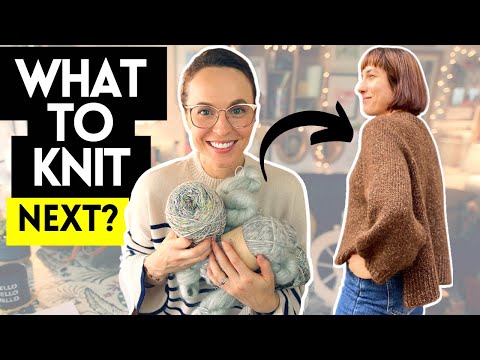 What shall I knit next???? 🤔 #knittingpodcast
