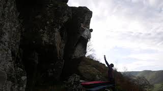 Video thumbnail of J Mascis, 7a+. Gouther Crag