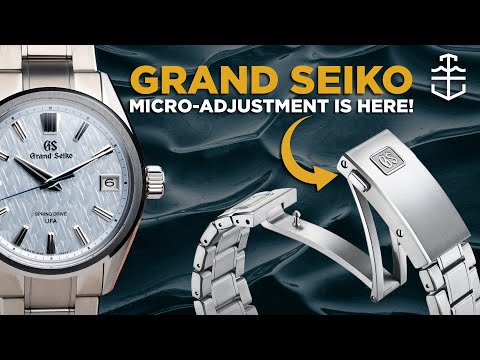 Grand Seiko has MICRO-ADJUST! SLGB003 & SLGB001 Ice Forest | WATCHES AND WONDERS 2025
