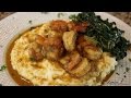 How To Make Shrimp And Grits | Cheesy Grits| Episode 88