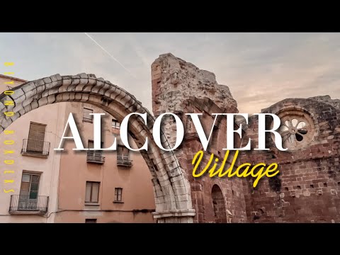 Exploring ALCOVER [4K] Beautiful Catalonian VILLAGE 🇪🇸 #tarragona #catalunya #españa