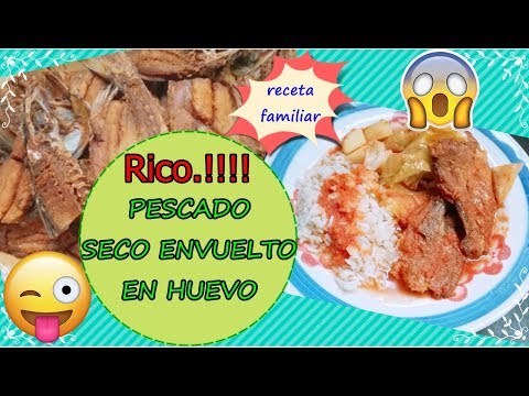 como  hacer PESCADO ENVUELTO EN HUEVO MUY DELICIOSA.!!!!! (receta familiar)
