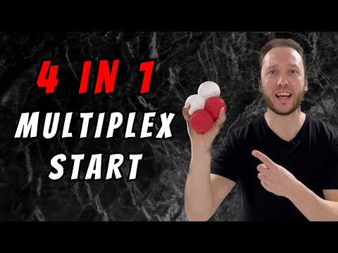 4 Ball Multiplex Start | Juggling Tutorial