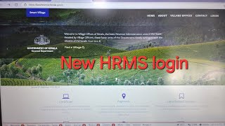 NEW HRMS login-https://landrevenue.kerala.gov.in (password- LandRevenue@2025) click reset password