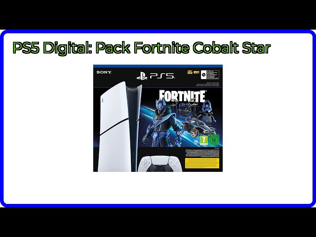 Vídeo relacionado con Consola PlayStation5 Digital: pack Fortnite Cobalt Star