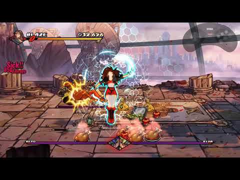 Streets of Rage 4 V04 - Blaze Boss Rush Speedrun (8:32)