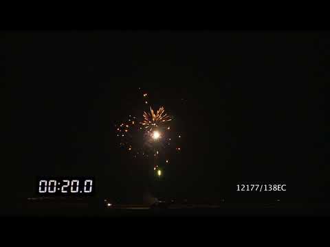 12177/138EC - Cake Ø20mm 138s I+F-shape 42sec H25m Cat.3 Nec759g 1.4G, One fuse, Crusher 4/1