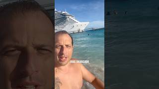 Where the summer never ends! MSC Seascape in the Caribbean🚢#cruises #mscseascape #oceancay #cruise