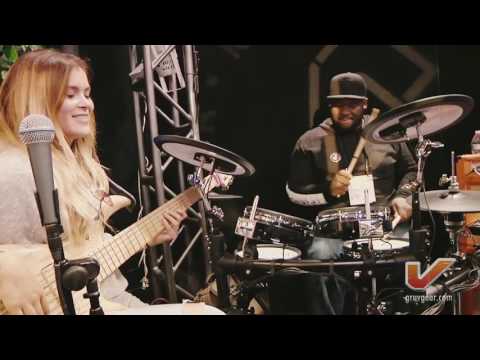 GRUV GEAR Artists Saya Gray, Chris Payton, & Ced Mitchell jam at NAMM 2016! (Part 2)