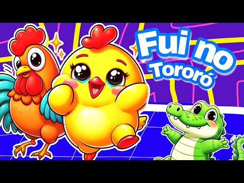 Fui no Tororó - CLIPE INFANTIL - video para criancinhas - Musica infantil, Desenho animado infantil