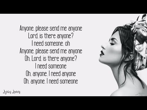 Demi Lovato - Anyone LYRICS