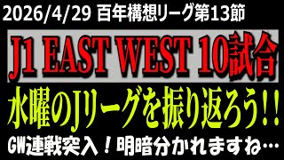 【Ｊ１百年構想構想リーグ第１３節！】水曜日のJ1リーグを全試合振り返ろう！