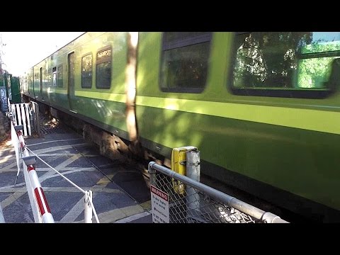 Irish Rail 8500 Class Dart Train number 8607 - Sydney Parade, Dublin