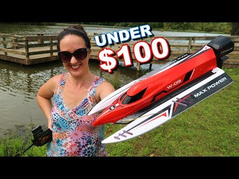 Best BRUSHLESS Fast RC Boat Under $100 - TheRcSaylors