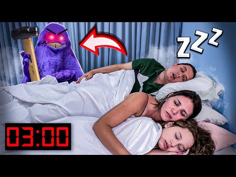 GRIMACE SHAKE from ROBLOX SHOWED UP WHILE WE WERE SLEEPING AT 3:00 AM 😱