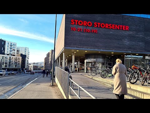 Oslo walk. Storo - Nydalen -Akerselva - Sandaker | March 2022