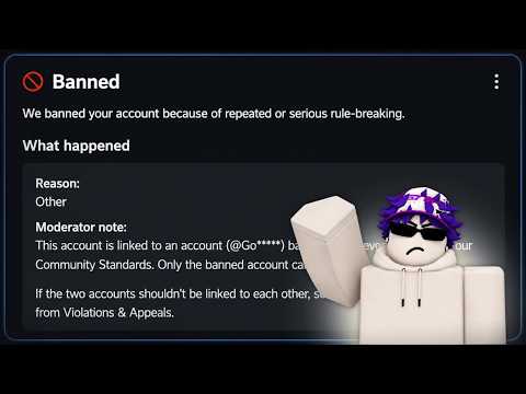 Roblox Account Terminated