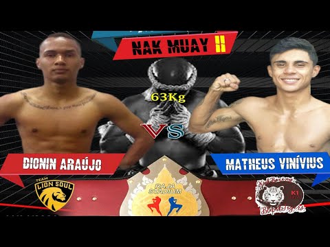 DIONIN ARAUJO (LION SOUL) vs MATHEUS VINIVIUS (BLACKJIGERS) GP 63KG CHAMPIONS FACTORYII RAJA STADIUM
