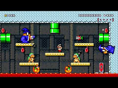 Bowser's Stepped Up His Game! by Danny - SUPER MARIO MAKER - NO COMMENTARY 1ba