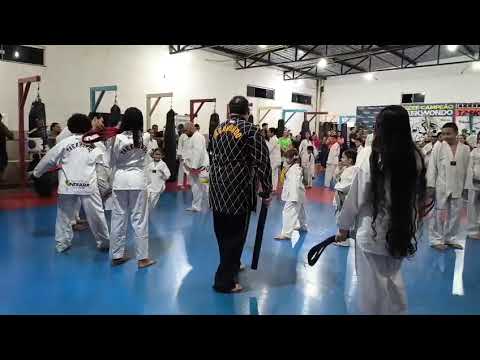 Taekwondo indiara-goias, entrega de Faixas Coloridas 2026