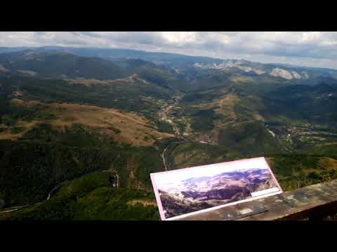 Panoramă de la Poarta Zmeilor, Salciua jud Alba