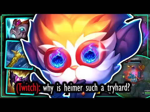 HEIMERDINGER IS THE SUPPORT GOD YOU NEED IN YOUR TEAM! THE MASTER OF SLOWBURN TURRETS 🔥
