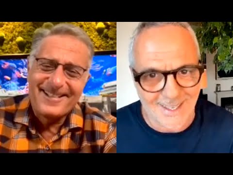 Bonolis e Panariello, bellissima diretta Instagram!