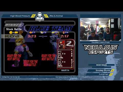 Nebs After Dark Finale - Doubles Grand Finals: High Blood Pressure vs. Jflex & Animal